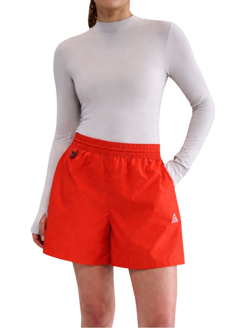 Nike ACG Repel Ripstop Hiking Shorts Red Womens XS Trail HJ0263-633 NEW